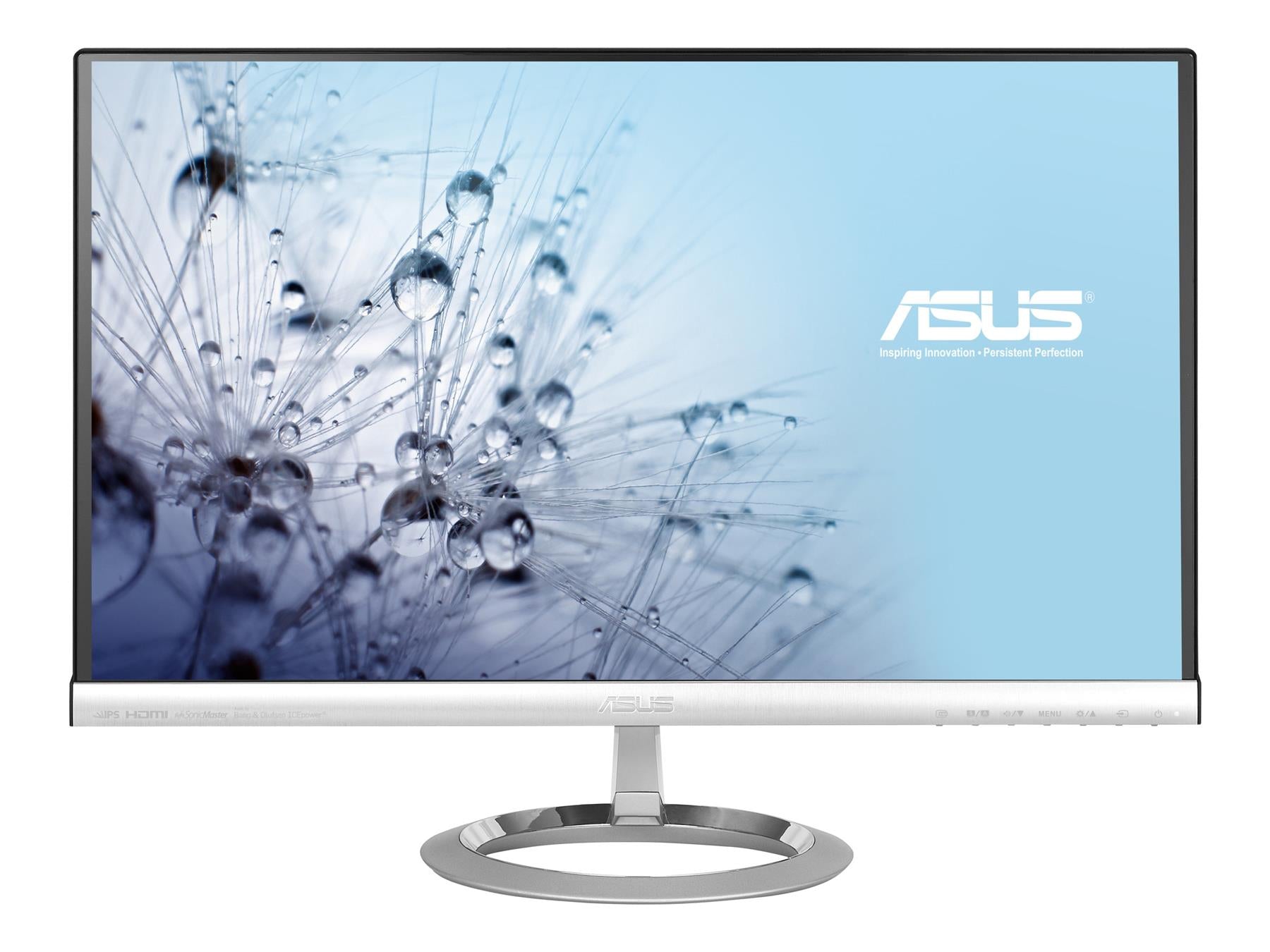 Asus MX239H 23'' LCD IPS HDMI VGA FHD 1080p Silver Computer PC Monitor B