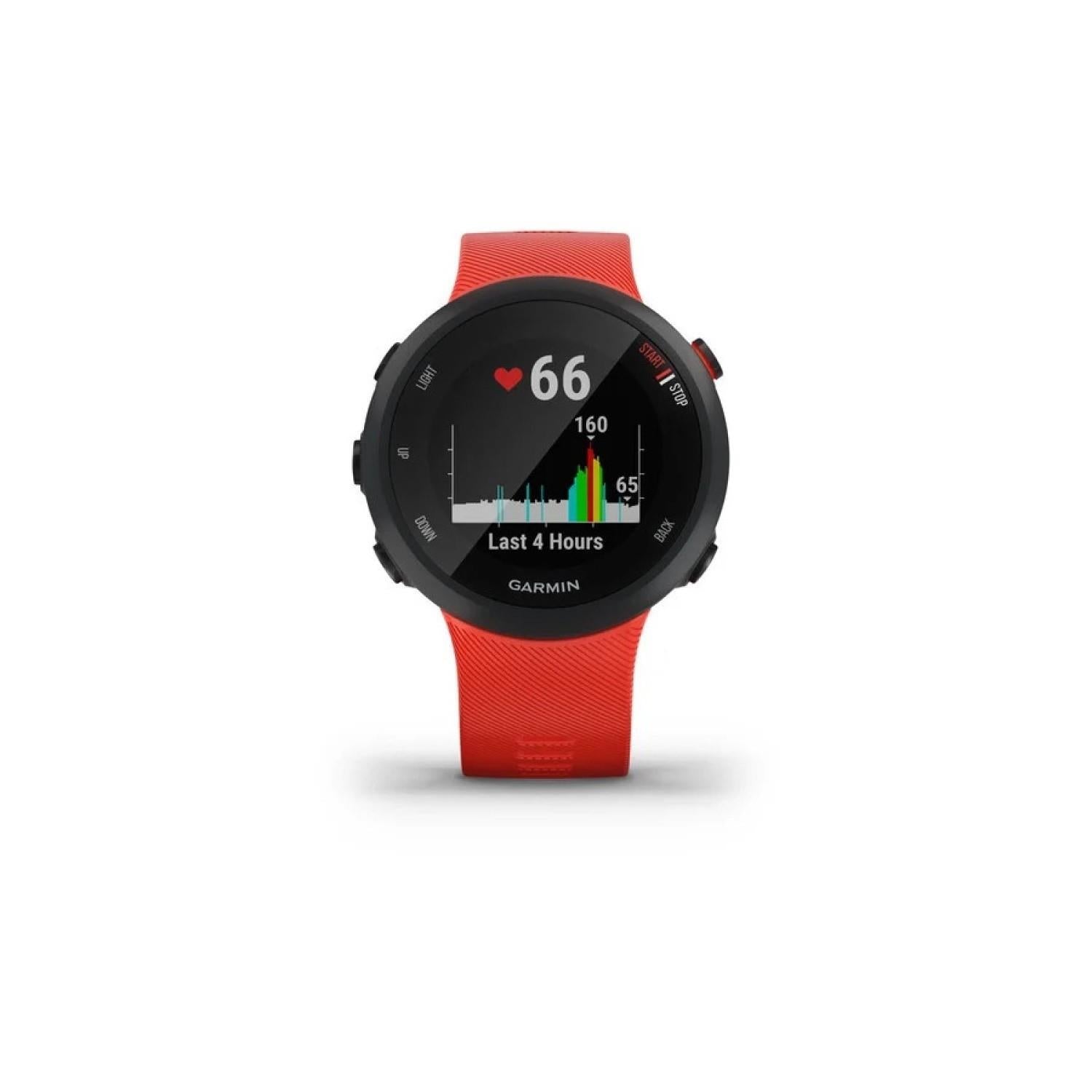 Garmin Forerunner 45 42mm GPS HRM Bluetooth Fitness Lava Red Smartwatch B