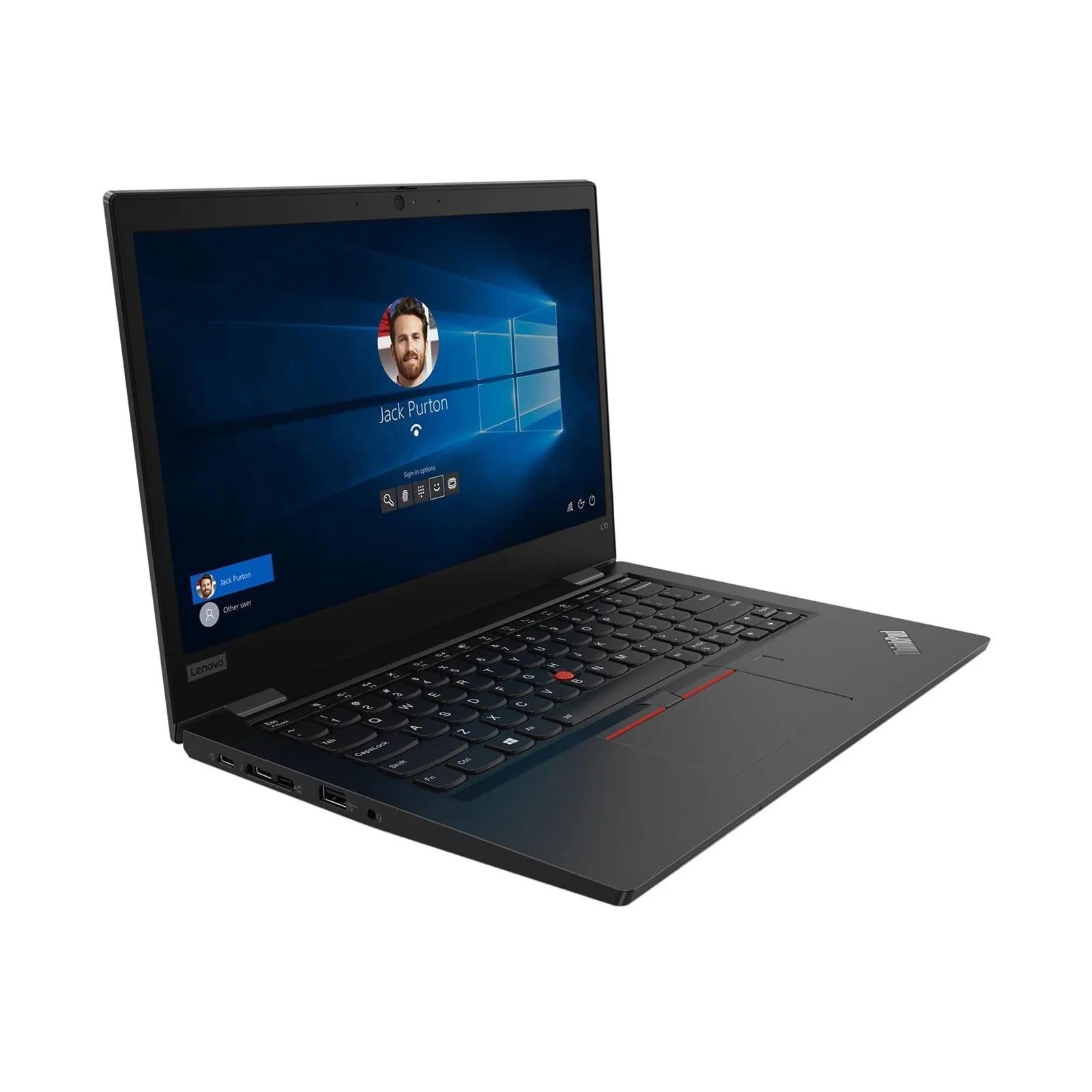 Lenovo ThinkPad L13 Gen 1 13'' i5-10210U 256GB 8GB HD Win 11 Black Laptop B