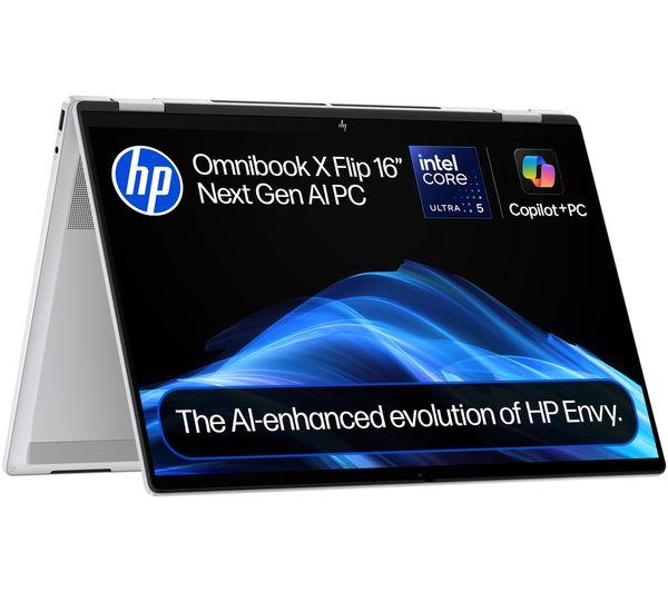 New HP OmniBook X Flip AI 16-as0503na 16'' Ultra 5 226V 512GB Touchscreen Laptop
