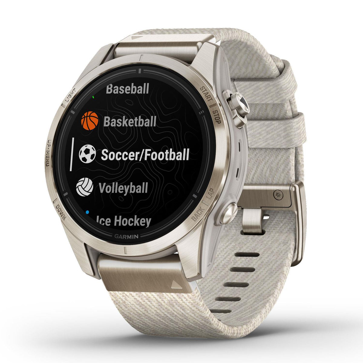 Garmin Epix Pro Gen 2 Sapphire 42mm GPS Fitness Bluetooth Soft Gold Smartwatch A