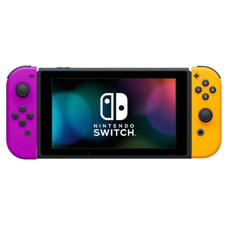 Nintendo Switch V2 With Ring Fit Adventure Bundle Orange/Purple A