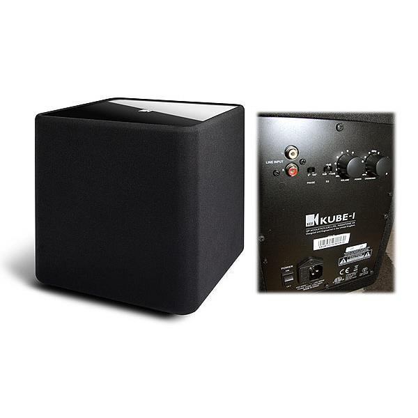 KEF Kube 1 Black Home Audio 200W Subwoofer Speaker