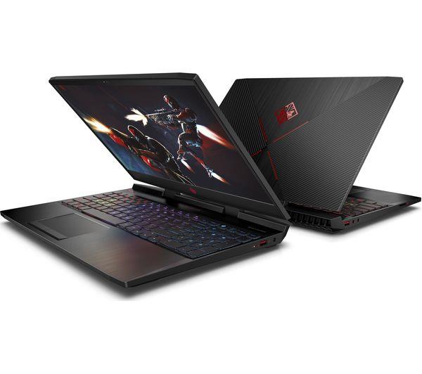 HP Omen 15-dc1524na 15.6'' i7-9750H 512GB 16GB FHD Win 11 Black Laptop B