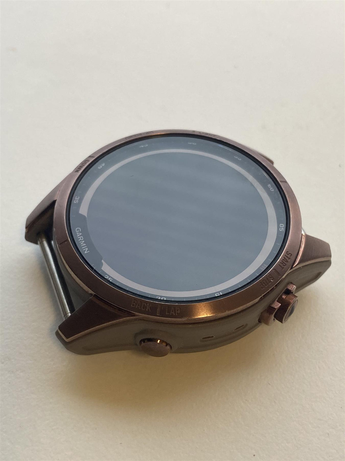 Garmin Fenix 7S Sapphire Solar 42mm GPS HRM Bluetooth Dark Bronze Smartwatch B