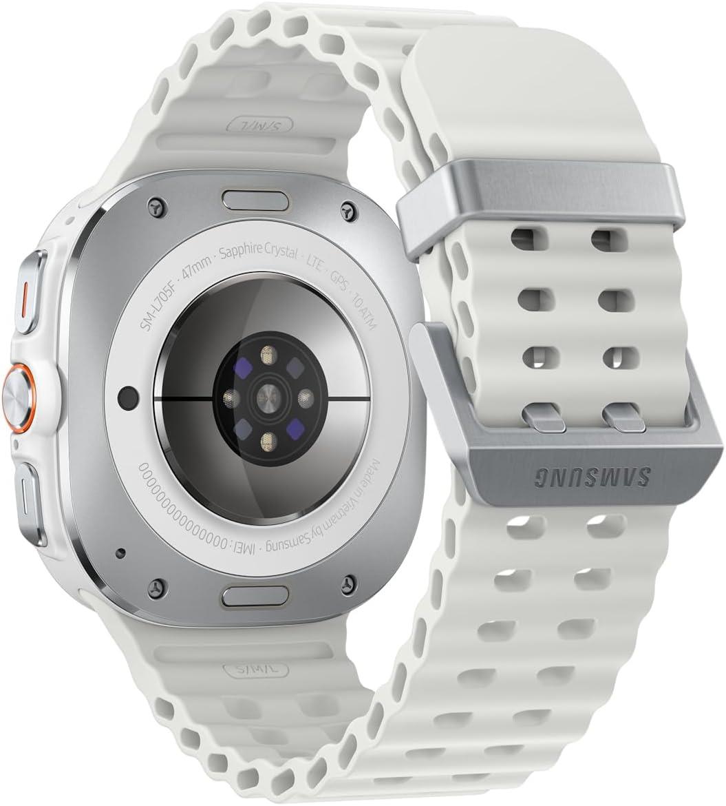 Samsung Galaxy Watch Ultra 47mm GPS LTE HRM Titanium White Smartwatch B