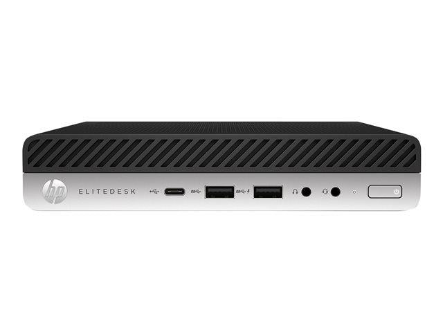 HP EliteDesk 800 G5 i5-9600T 256GB 16GB Win 11 Black Mini PC Desktop Computer