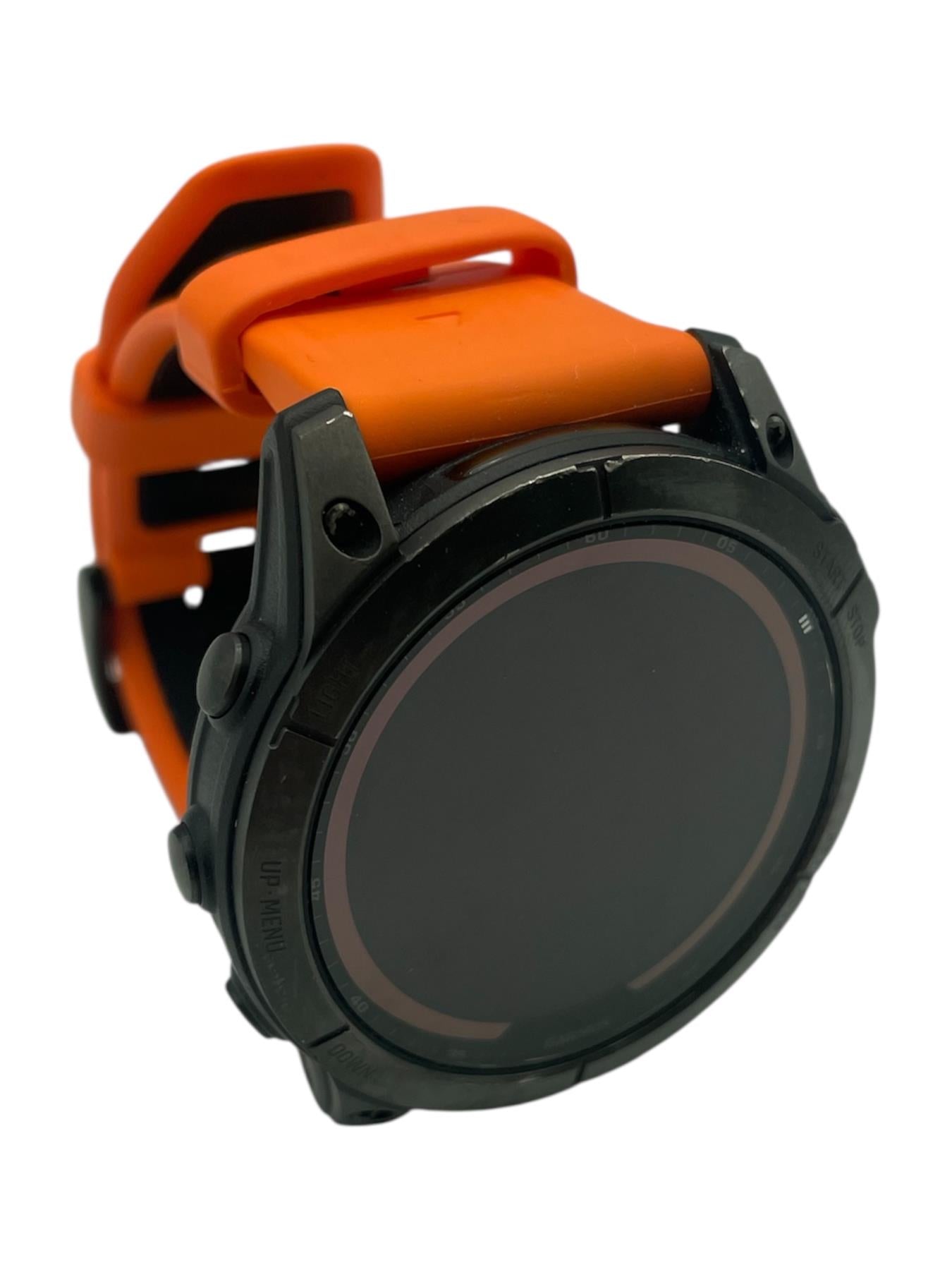 Garmin Fenix 7X Sapphire Solar 51mm GPS HRM Bluetooth Orange Smartwatch B