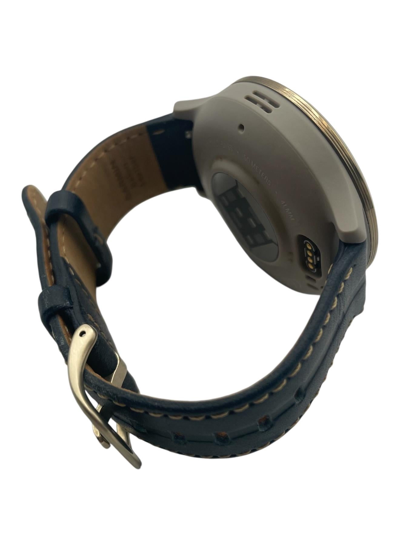 Garmin Venu 3S Music 41mm Soft Gold GPS HRM Bluetooth Fitness Leather Smartwatch