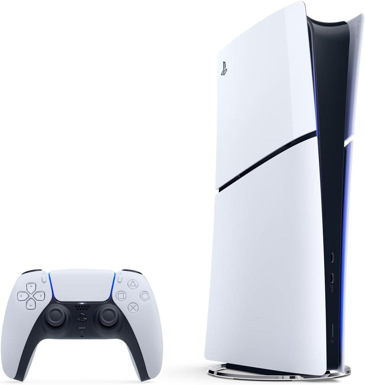 Sony PlayStation 5 PS5 Slim 1TB White Games Gaming Console CFI-2016 A