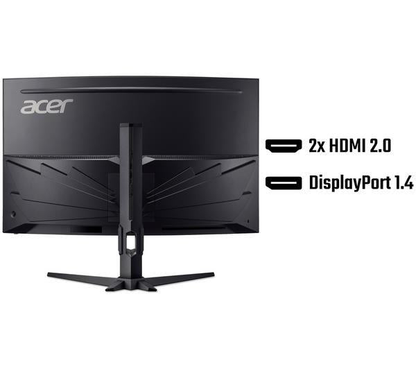 Acer UM.JX3EE.108 Nitro XZ323QU P1 31.5" LCD VA 2560 x 1440 180hz Monitor