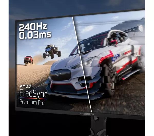 Acer Predator X27X1 27'' OLED 4K Ultra HD 240Hz HDR 400 Gaming PC Monitor