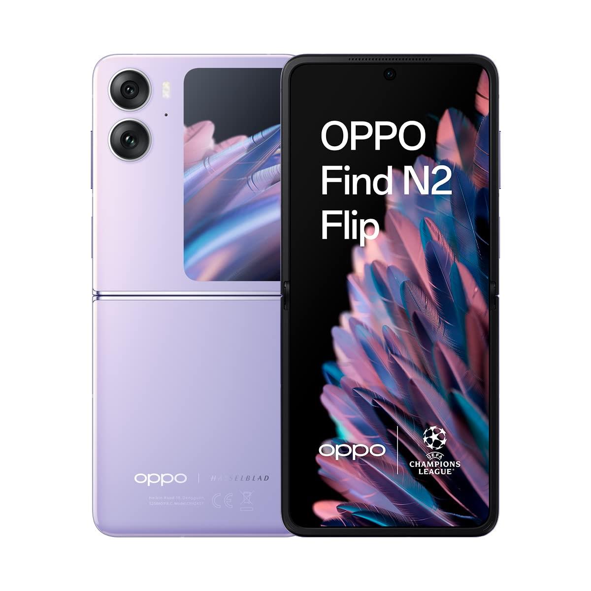 Oppo Find N2 Flip 256GB Android Unlocked 5G Purple Foldable Mobile Smartphone