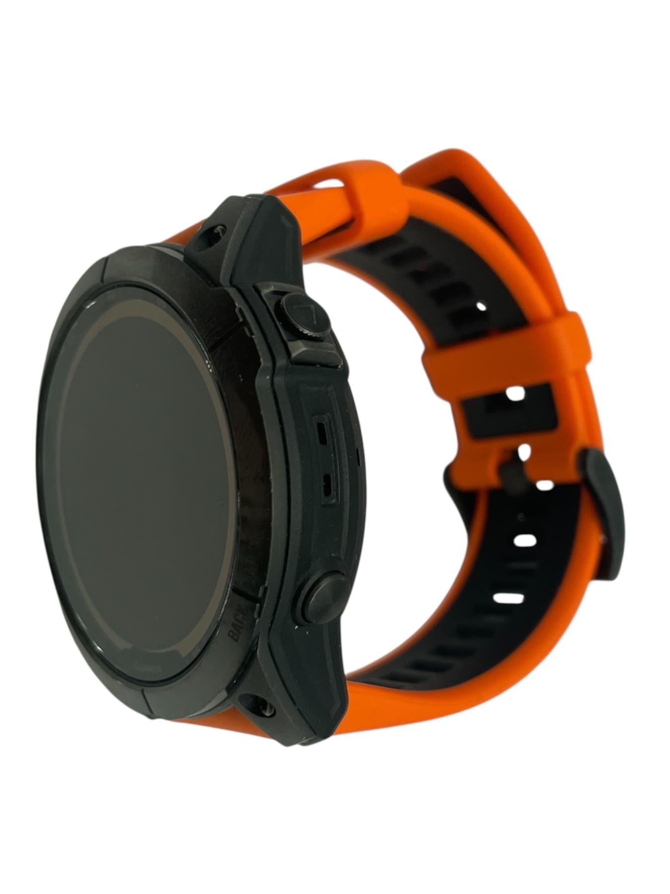Garmin Fenix 7X Sapphire Solar 51mm GPS HRM Bluetooth Orange Smartwatch B