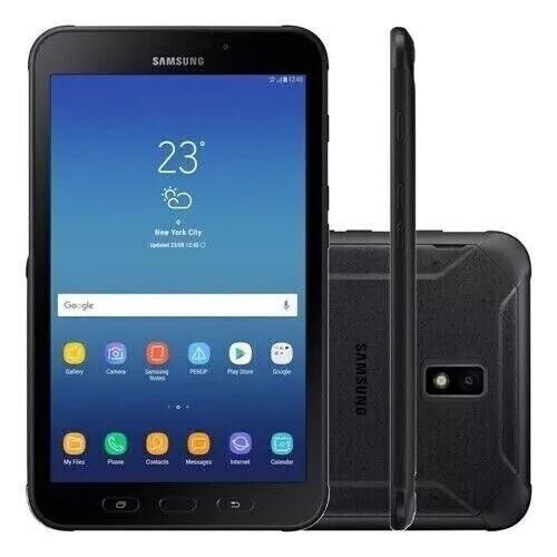 Samsung Galaxy Tab Active 2 8'' 16GB Android WiFi Cellular 4G Black Tablet B