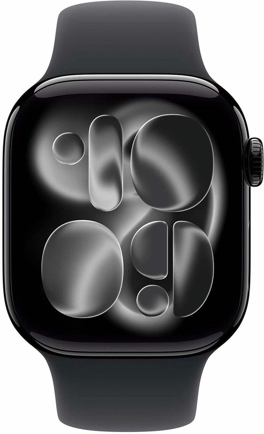 Apple Watch Series 11 42mm Jet Black Aluminium GPS HRM Bluetooth Smartwatch A
