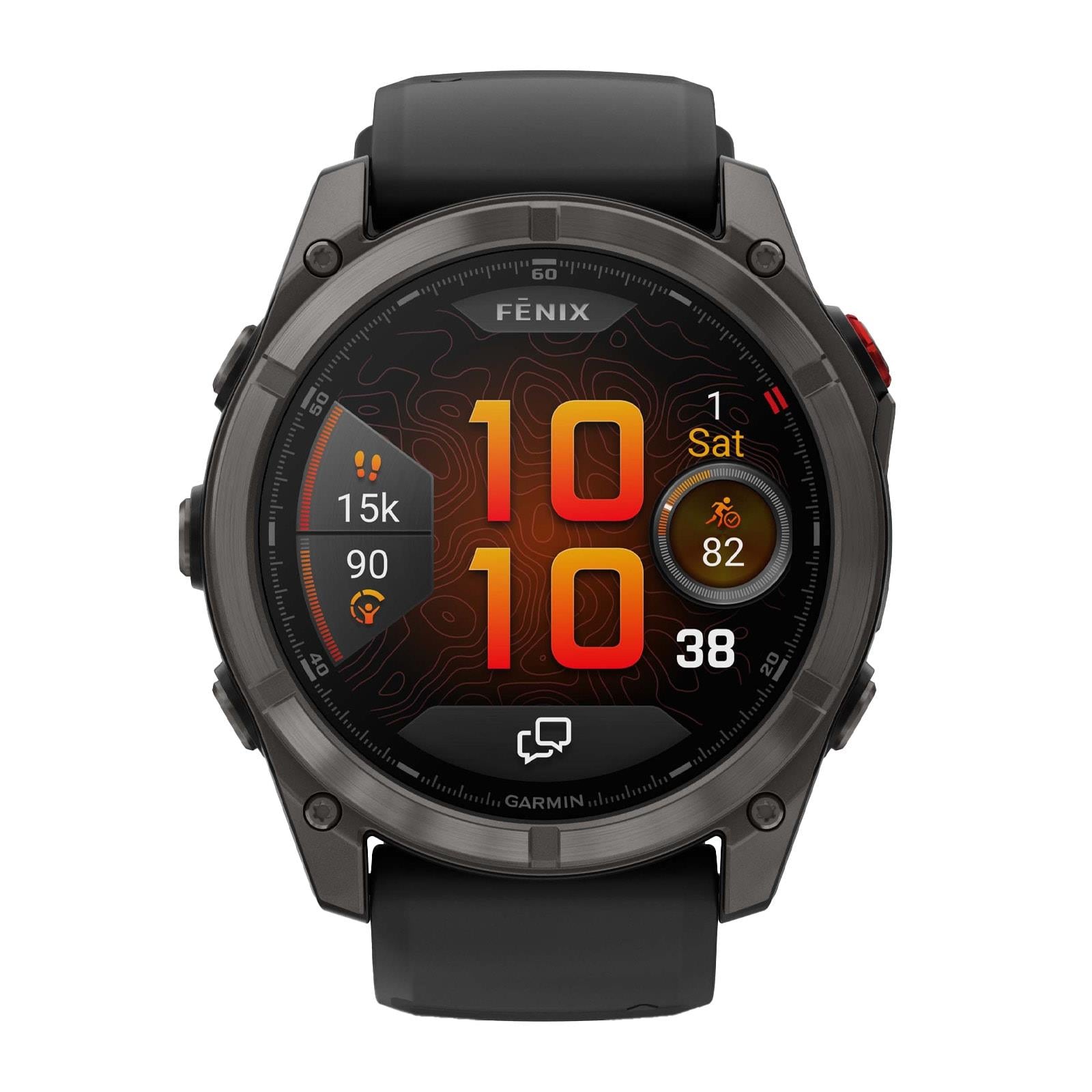 Garmin Fenix 8 Pro AMOLED 51mm GPS HRM Bluetooth Sappire Titanium Smartwatch