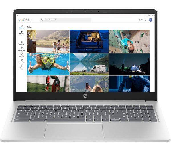 HP Chromebook 15a-nb0502sa 15.6'' i3-N305 128GB 8GB FHD Silver Laptop A