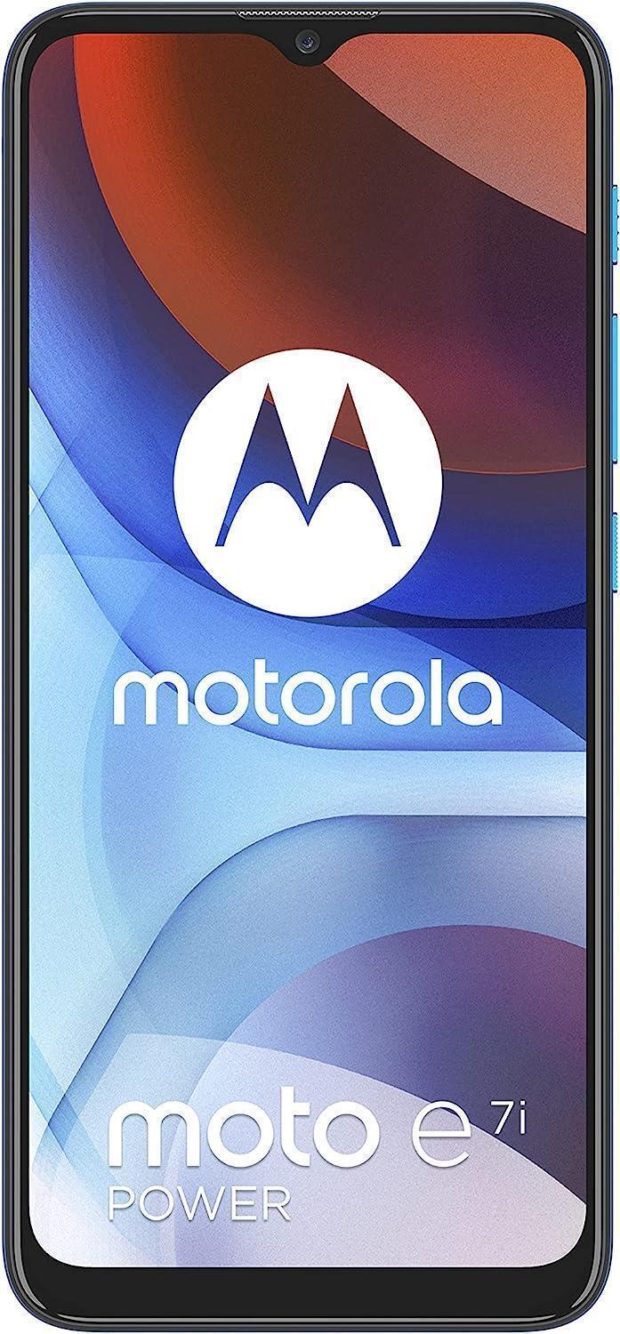 Motorola Moto E7i Power 32GB 2GB Android Unlocked SIM Blue Mobile Smartphone