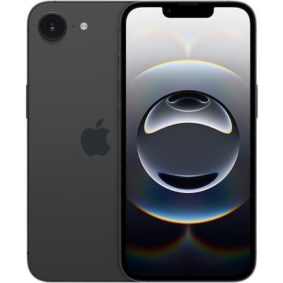 Apple iPhone 16e 128GB iOS 18.1 Unlocked SIM Black Mobile Smartphone SEALED
