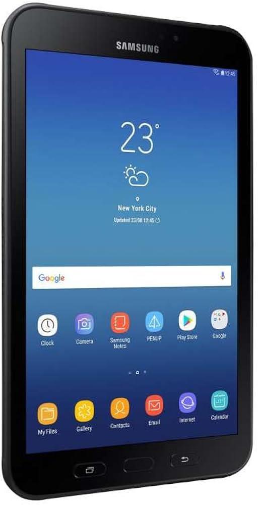 Samsung Galaxy Tab Active 2 8'' 16GB Android WiFi Cellular 4G Black Tablet B