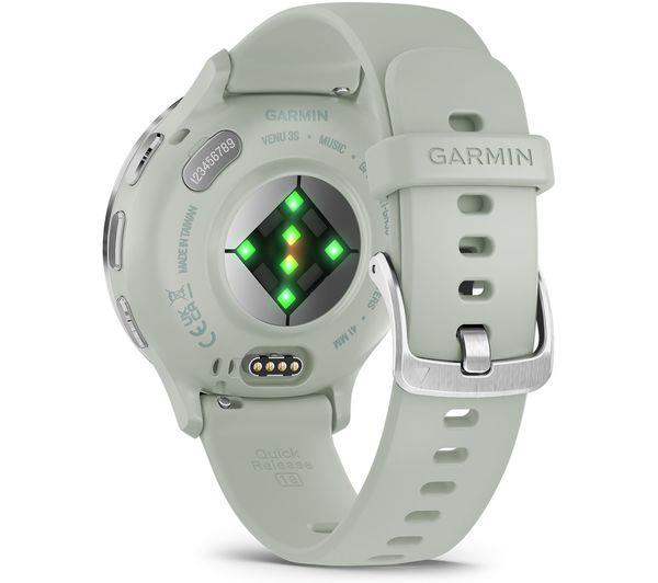 Garmin Venu 3S 41mm GPS HRM Bluetooth Fitness Sage Silver Smartwatch B