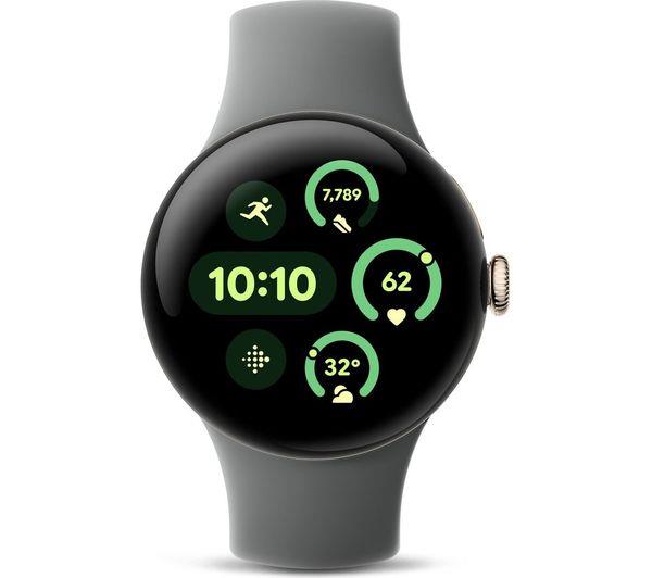 Google Pixel Watch 3 41mm GPS HRM Bluetooth Champagne Gold Smartwatch A