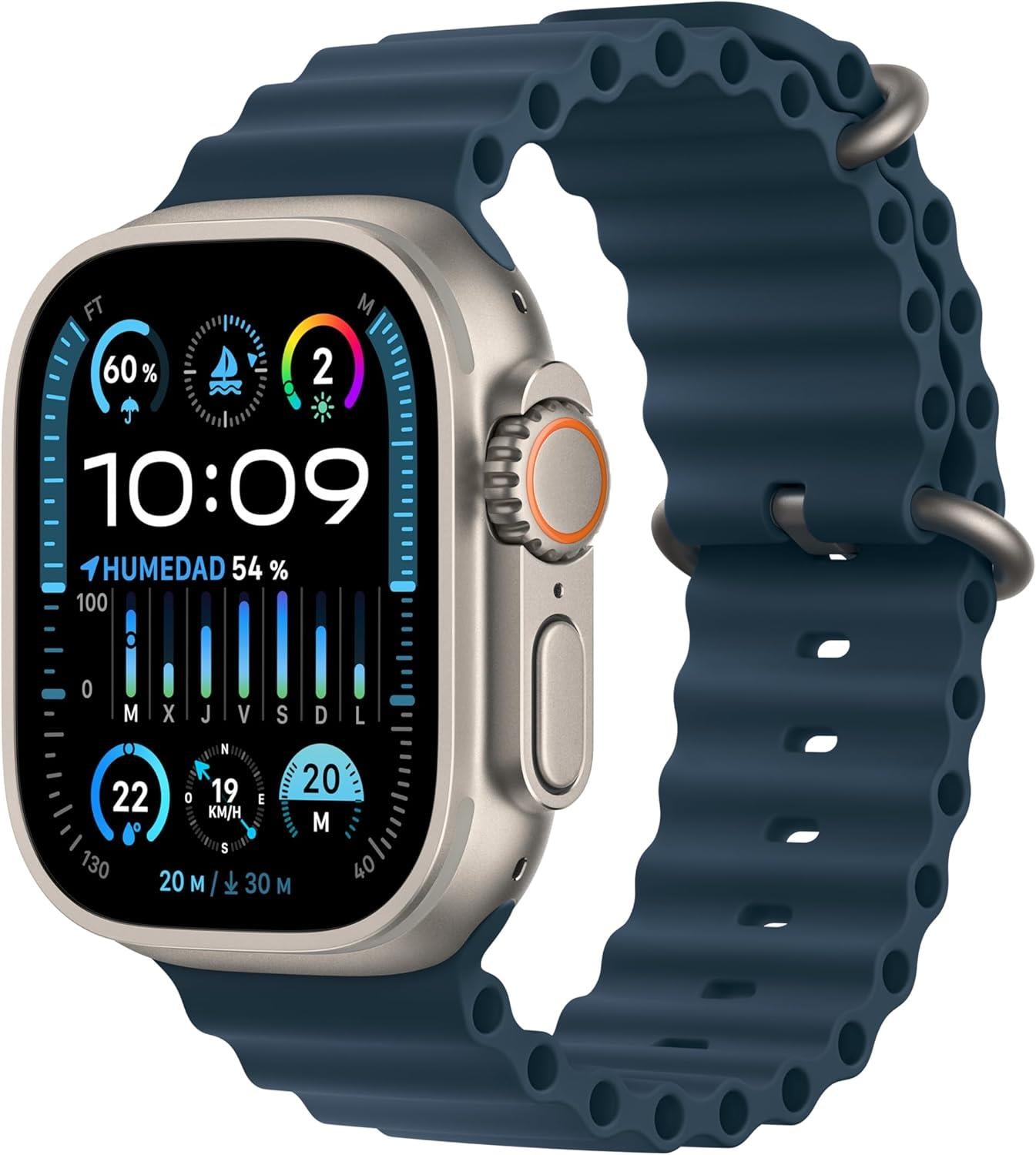 Apple Watch Ultra 2 49mm Titanium GPS Cellular HRM Bluetooth Smartwatch B