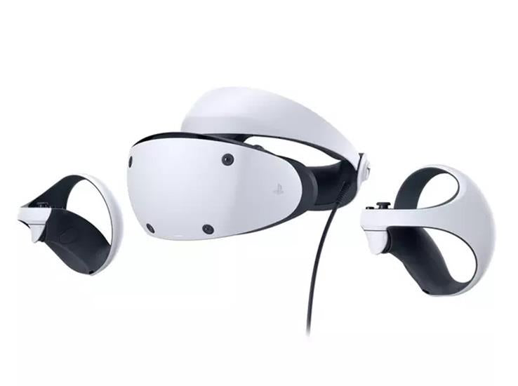 Sony PlayStation VR White Headset (2nd Gen) With Controllers VR2 (PSVR2)