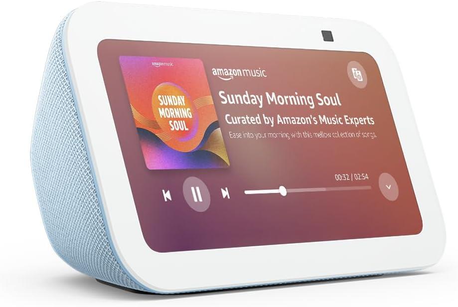 Amazon Echo Show 5 3rd Gen Cloud Blue Home Speaker Alexa H97N6S A