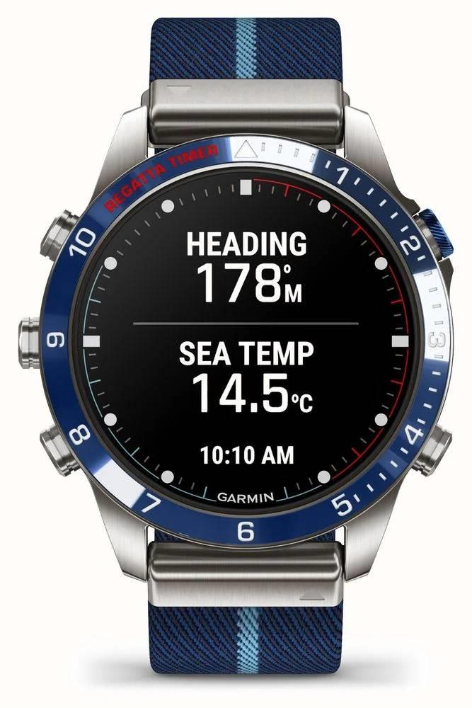 Garmin MARQ Captain Gen 2 46mm GPS HRM Bluetooth Fitness Running Smartwatch A