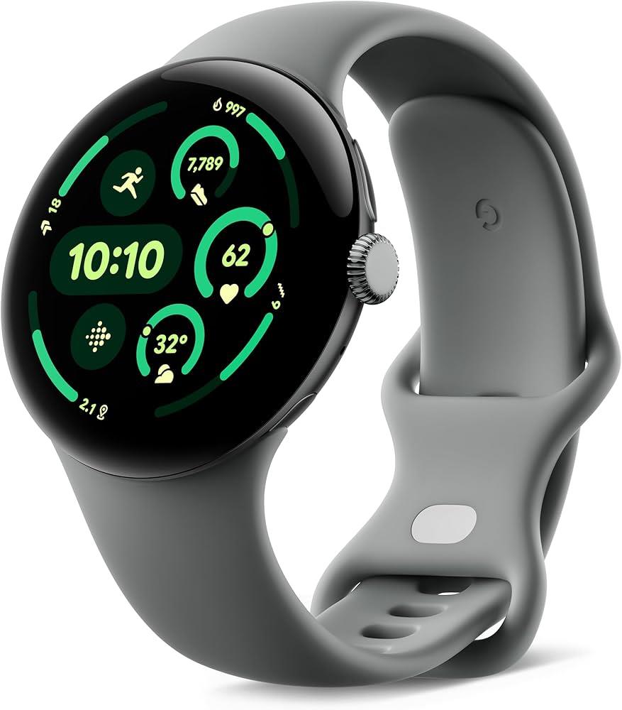 Google Pixel Watch 3 45mm Hazel GPS HRM Bluetooth Fitness Smartwatch B