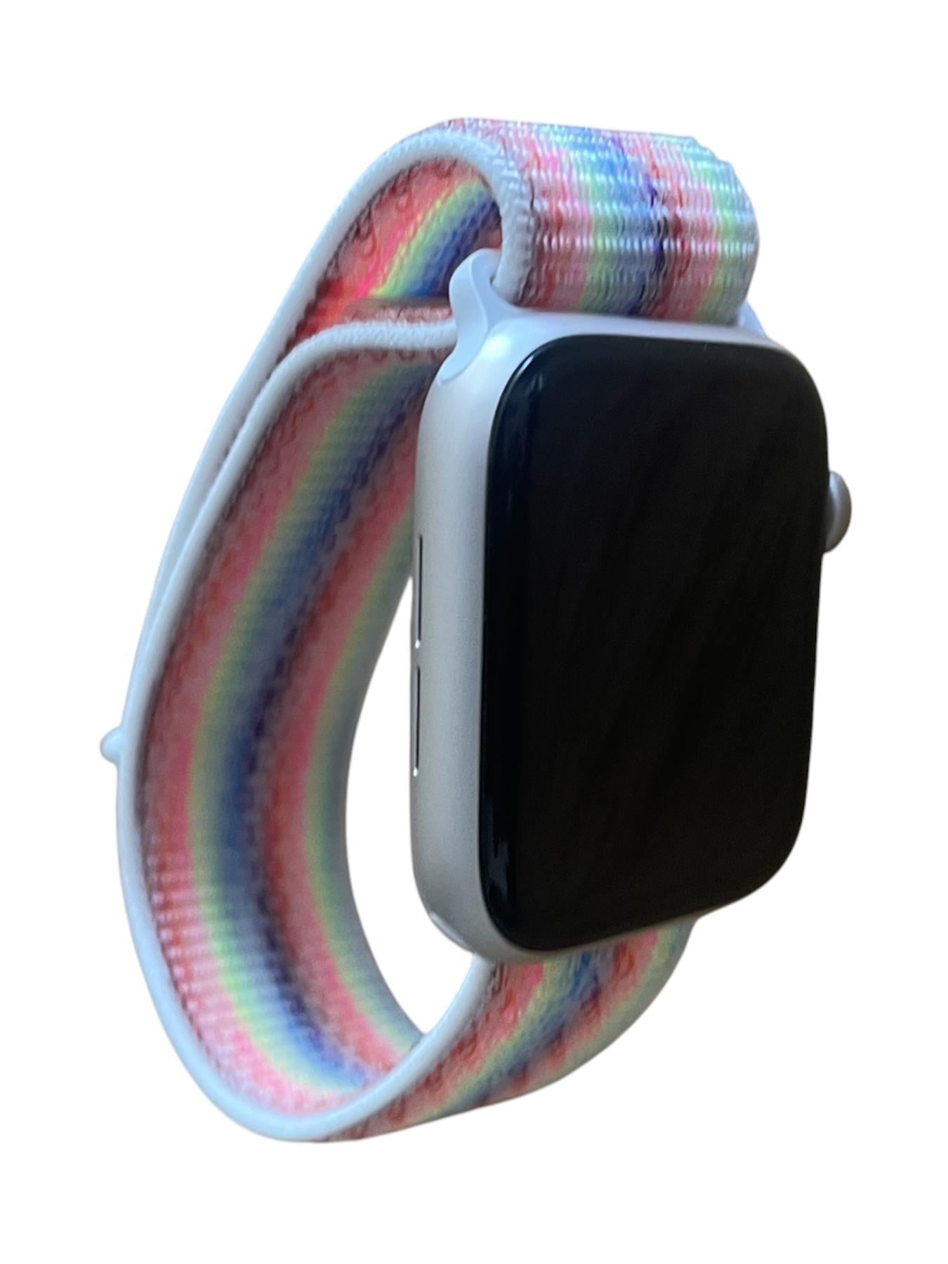 Apple Watch SE 2nd Generation 44mm GPS HRM Bluetooth Starlight Pride Smartwatch