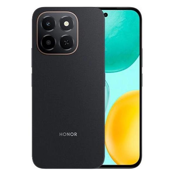 Honor X6c 128GB 6GB Android Unlocked SIM 4G Midnight Black Mobile Smartphone A