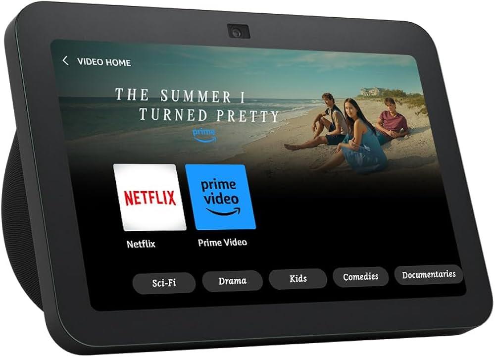 Amazon Echo Show 8 3rd Gen Touchscreen Charcoal Smart Home Hub