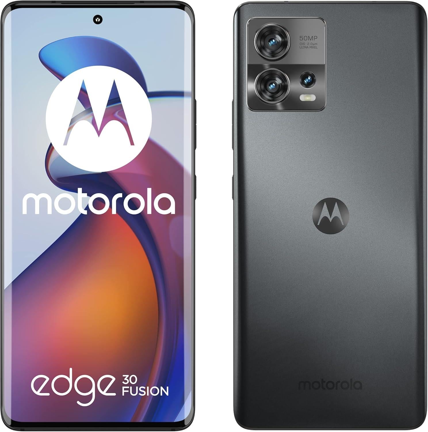 Motorola Edge 30 Fusion 128GB 8GB Android Unlocked SIM 5G Grey Smartphone