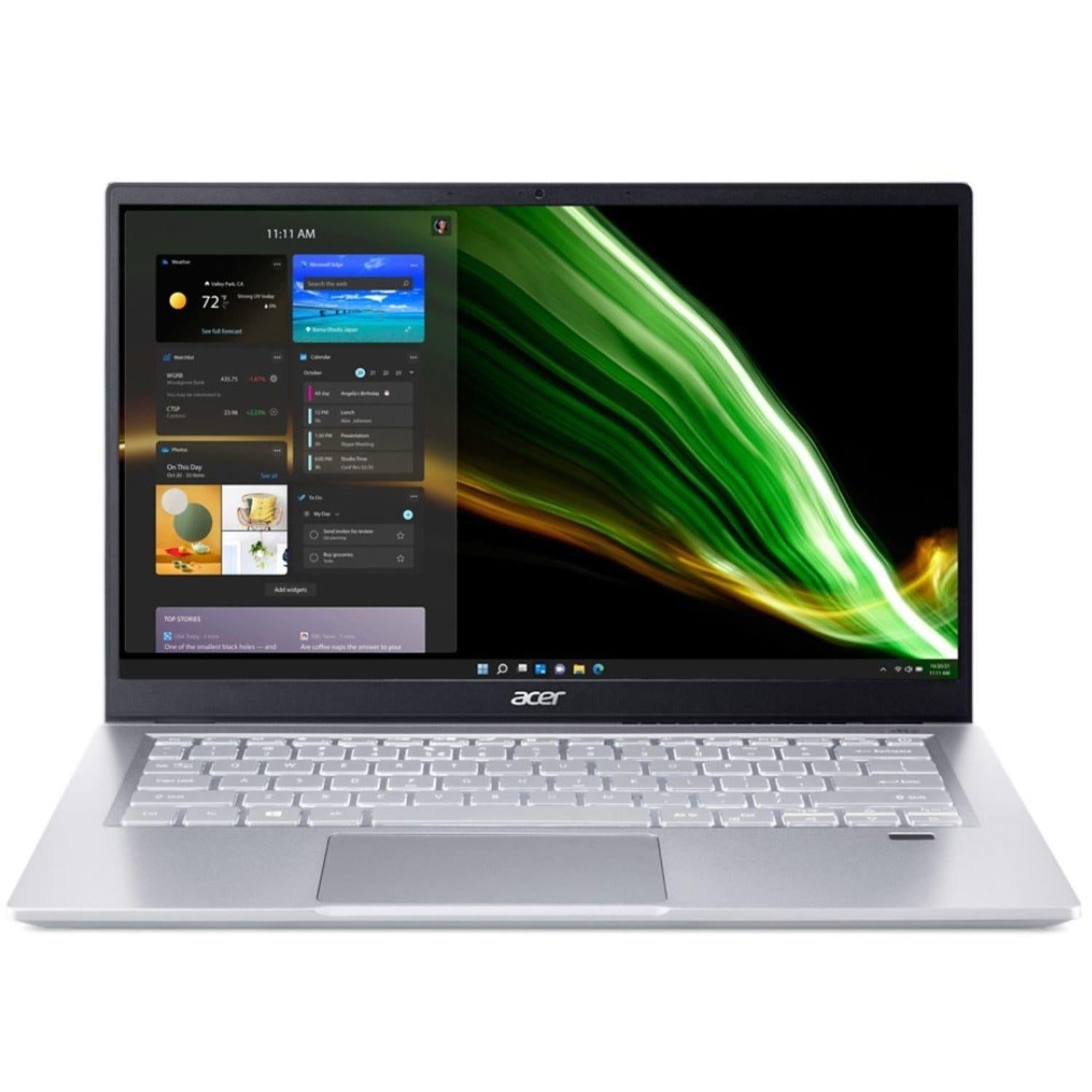 Acer Swift 3 SF314-42 14'' Ryzen 3 4300U 256GB 4GB FHD Win 11 Silver Laptop B