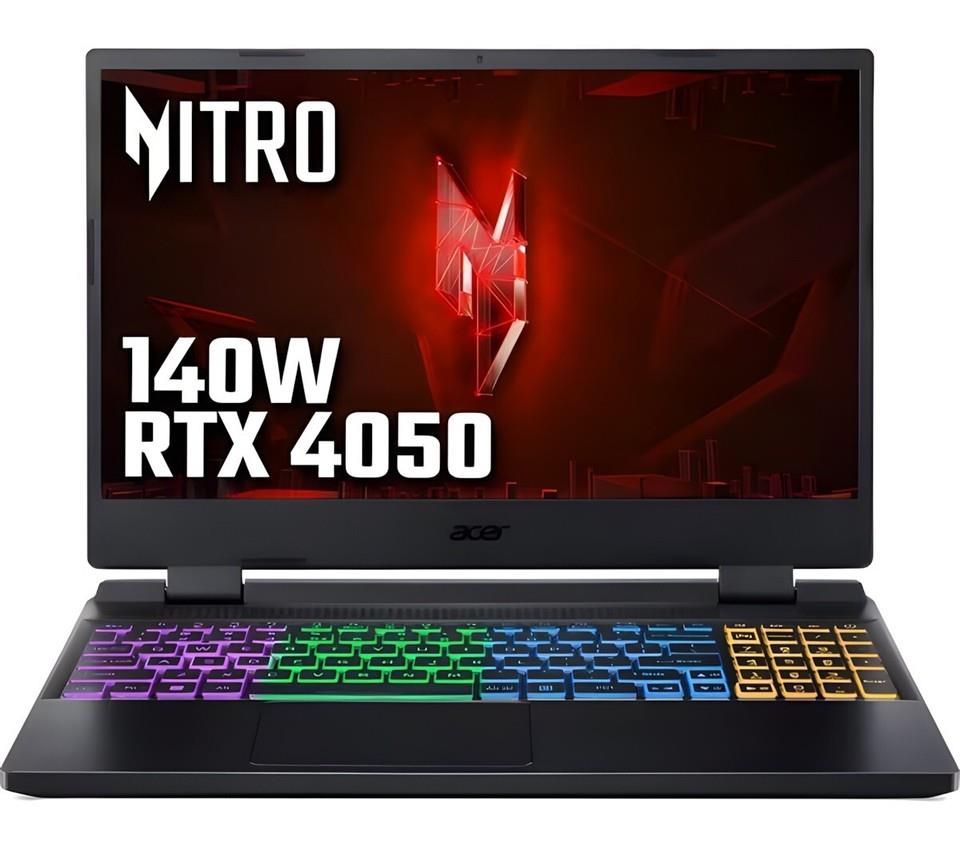 Acer Nitro 5 AN515-58 15.6'' i7-12650H 1TB 16GB RTX 4060 Black Gaming Laptop A