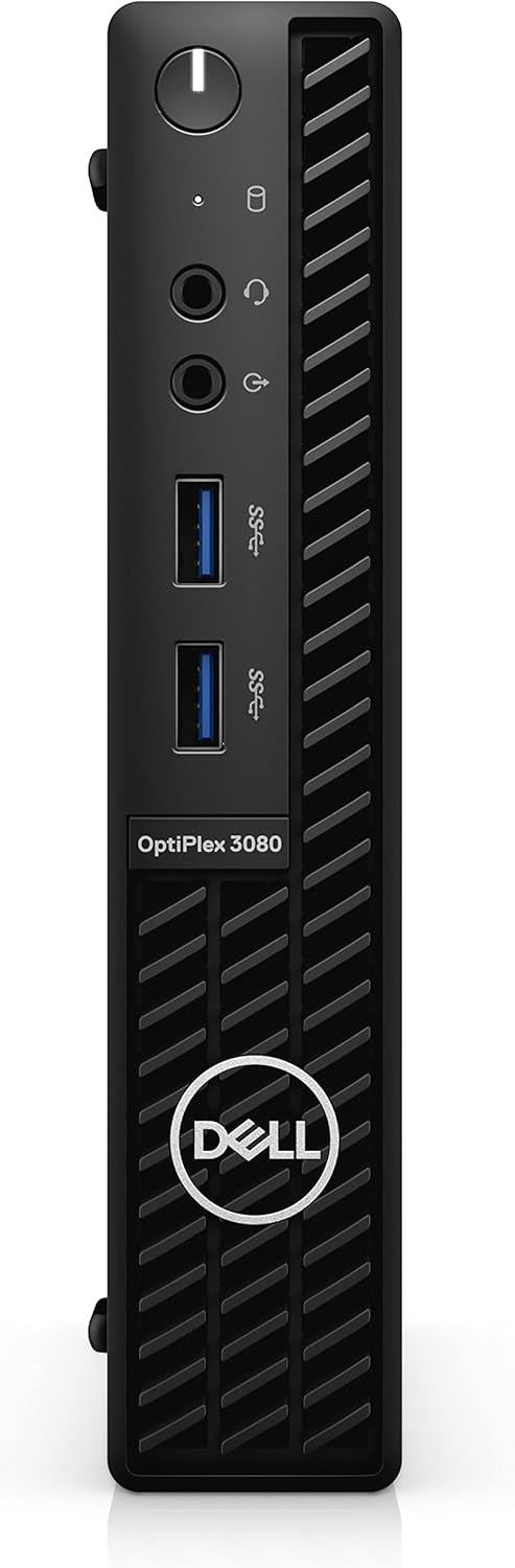 Dell OptiPlex 3080 i5-10500T 256GB 8GB Black Micro Desktop Win 11 Computer PC