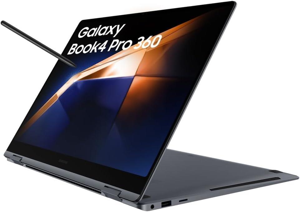 Samsung Galaxy Book4 360 15.6'' Core 5-120U 256GB 8GB Touchscreen Grey Laptop