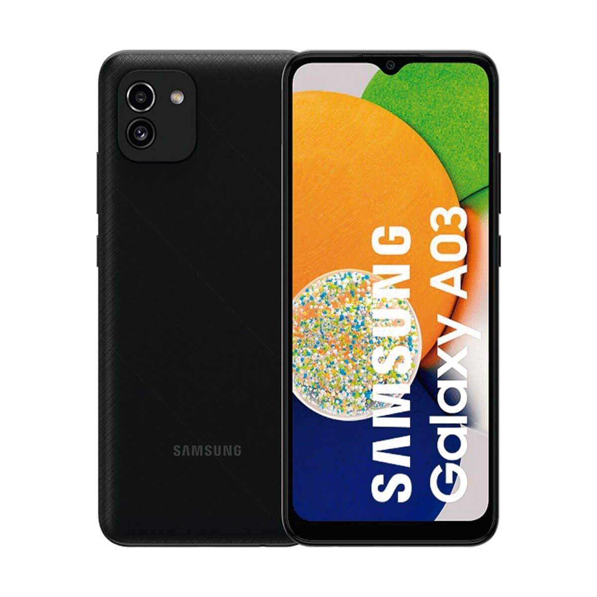 Samsung Galaxy A03 64GB 4GB Android Unlocked SIM 4G Black Mobile Smartphone