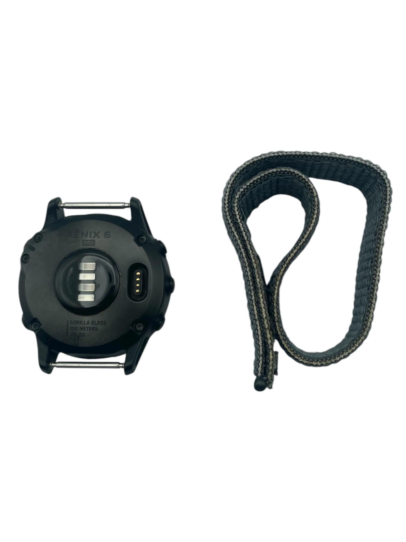 Garmin Fenix 6 Pro 47mm Black GPS HRM Bluetooth Fitness Smartwatch B