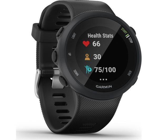 Garmin Forerunner 45 42mm Black GPS HRM Bluetooth Fitness Smartwatch B