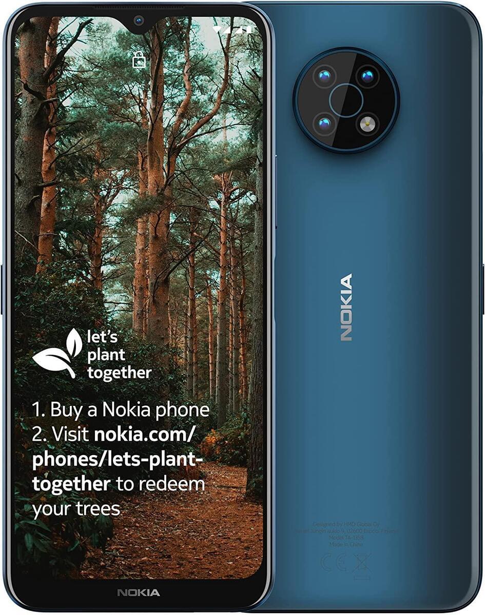 Nokia G50 64GB 4GB Android Unlocked SIM 4G Ocean Blue Mobile Smartphone