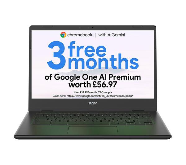 Acer Chromebook 314 14'' Celeron N4500 128GB 4GB FHD Black Laptop