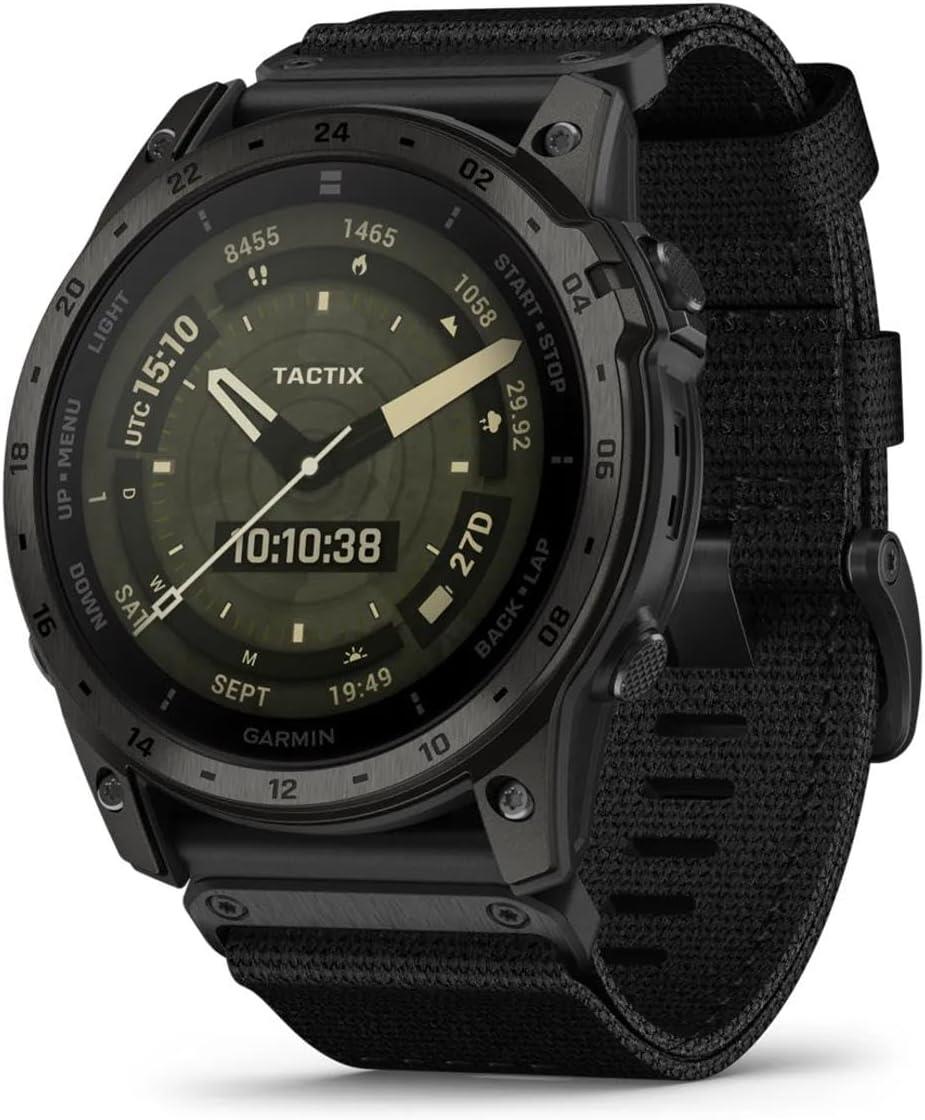 Garmin Tactix 7 AMOLED 51mm Black GPS HRM Bluetooth Military Smartwatch A