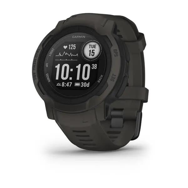 Garmin Instinct 2 45mm Graphite GPS HRM Bluetooth Fitness Tracking Smartwatch