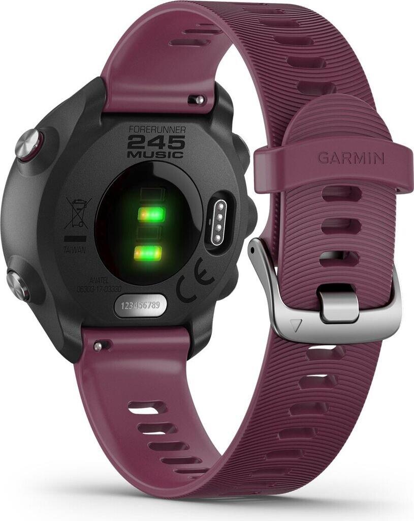 Garmin Forerunner 245 42mm GPS HRM Bluetooth Fitness Running Black Smartwatch B