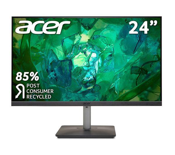 Acer Vero RS2 RS242Y 24'' LCD IPS VGA HDMI Black Computer PC Desktop Monitor A
