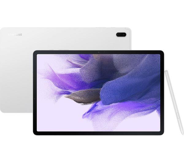 Samsung Galaxy Tab S7 FE 12.4'' 128GB Android WiFi Cellular Silver Tablet